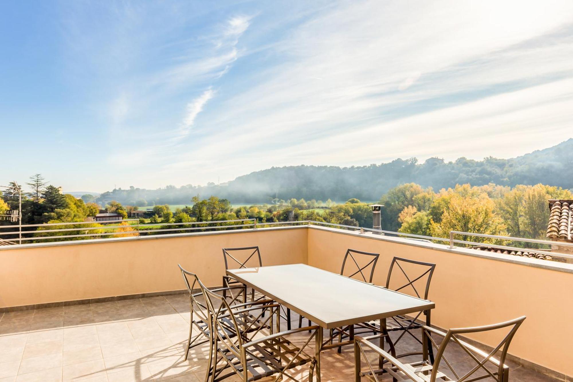 Can Cintet 3 Apartamento Con Terraza En Besalu Besalú Exterior foto