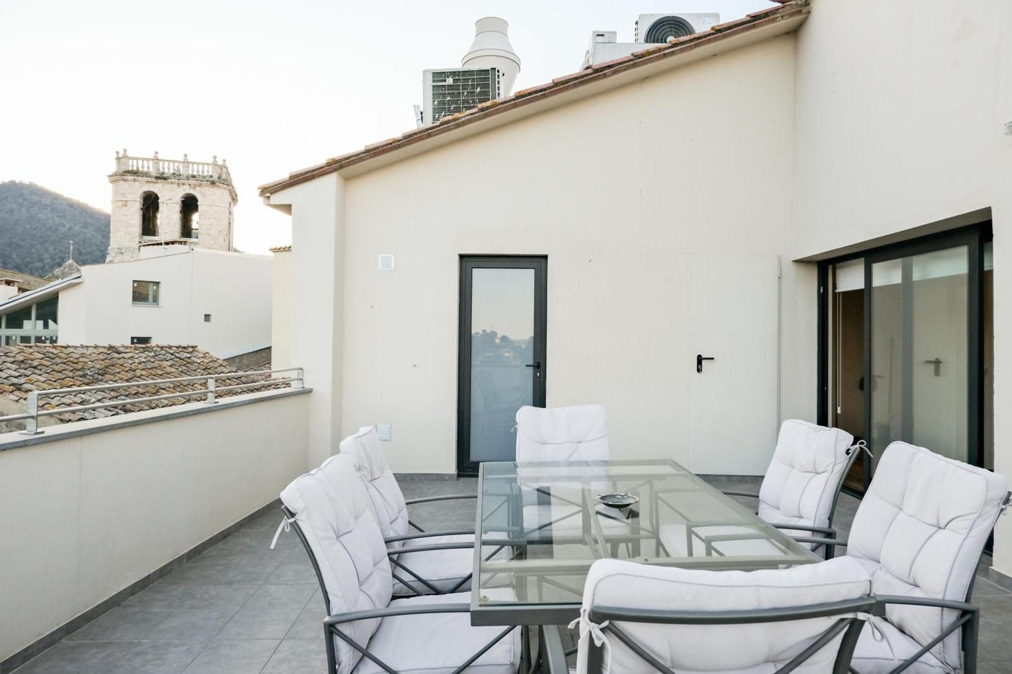 Can Cintet 3 Apartamento Con Terraza En Besalu Besalú Exterior foto
