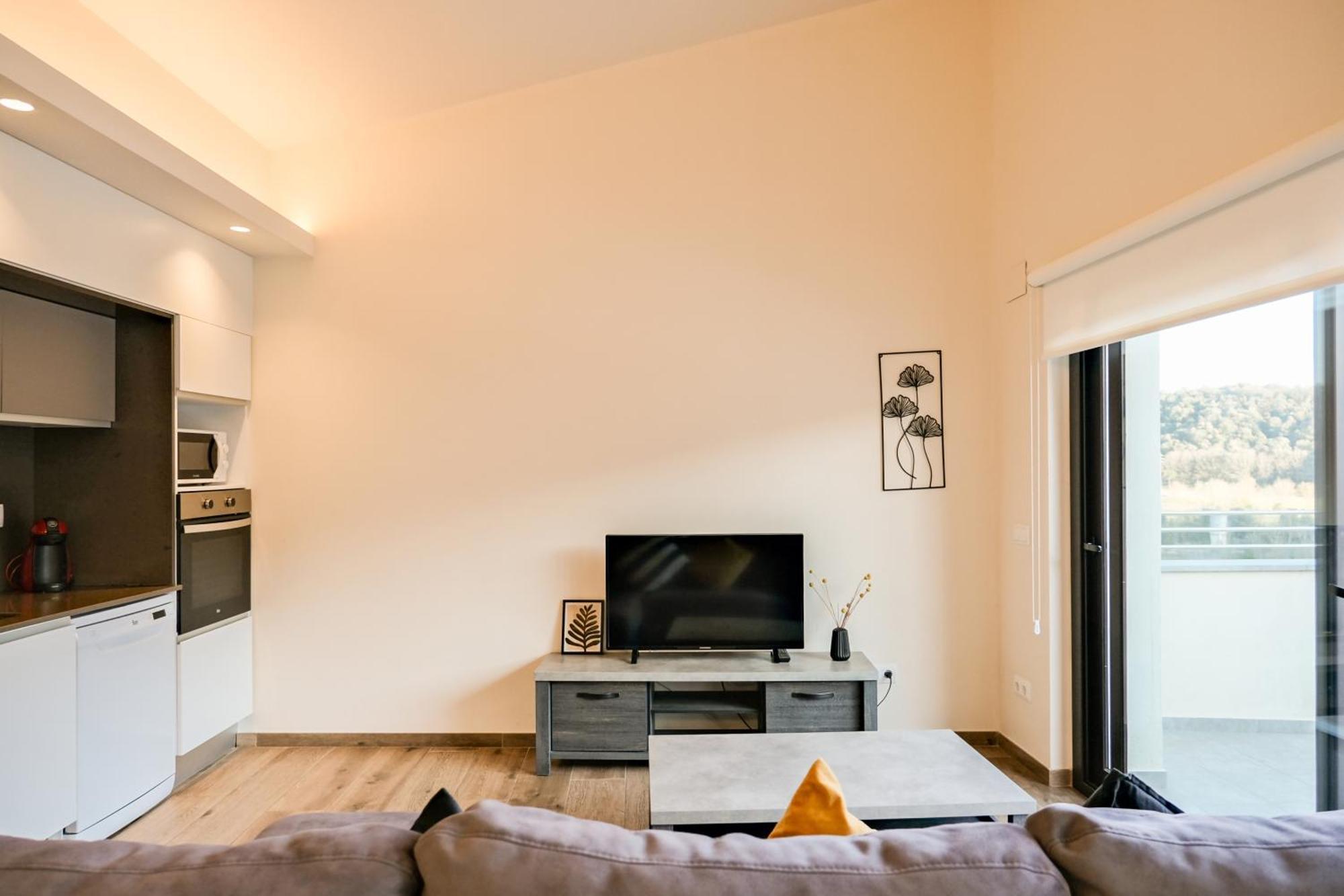 Can Cintet 3 Apartamento Con Terraza En Besalu Besalú Exterior foto