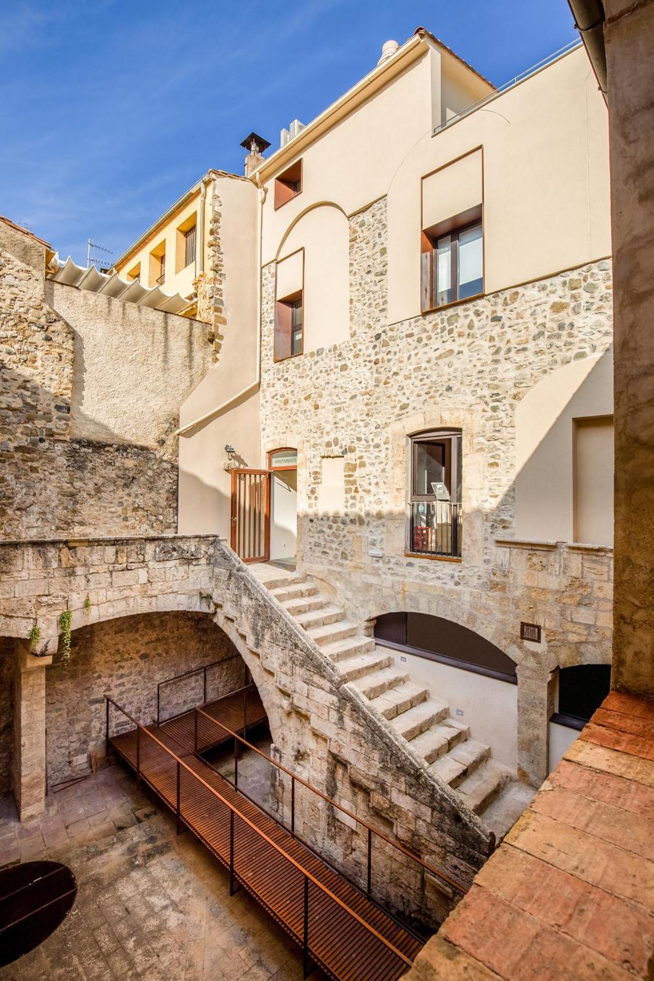 Can Cintet 3 Apartamento Con Terraza En Besalu Besalú Exterior foto