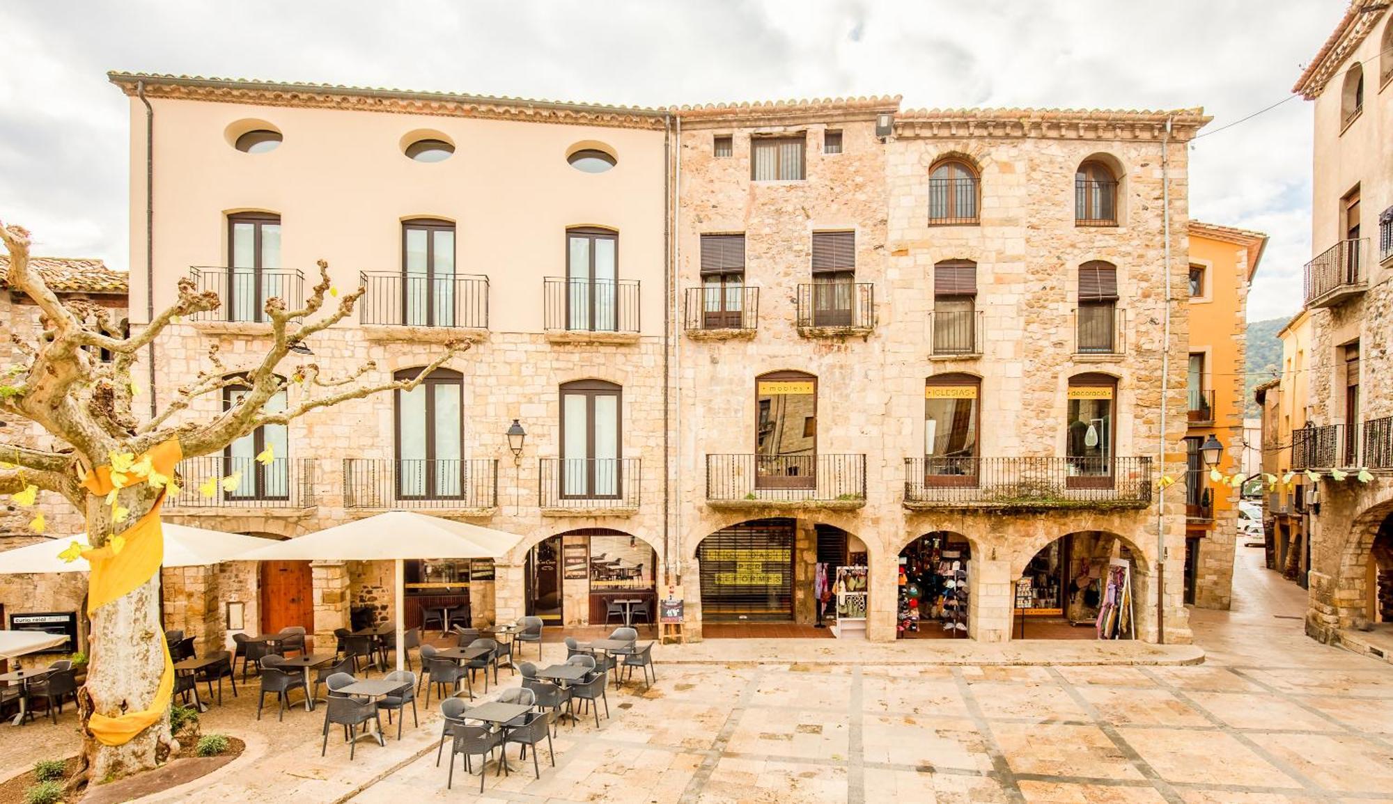 Can Cintet 3 Apartamento Con Terraza En Besalu Besalú Exterior foto